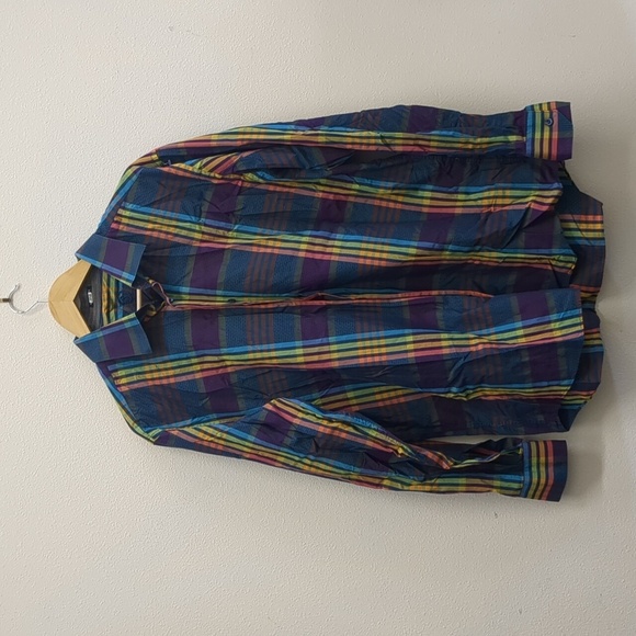 Bugatchi Uomo colorful plain button down shirt classic fit - Picture 1 of 5